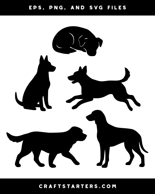 Dog Silhouette Clip Art