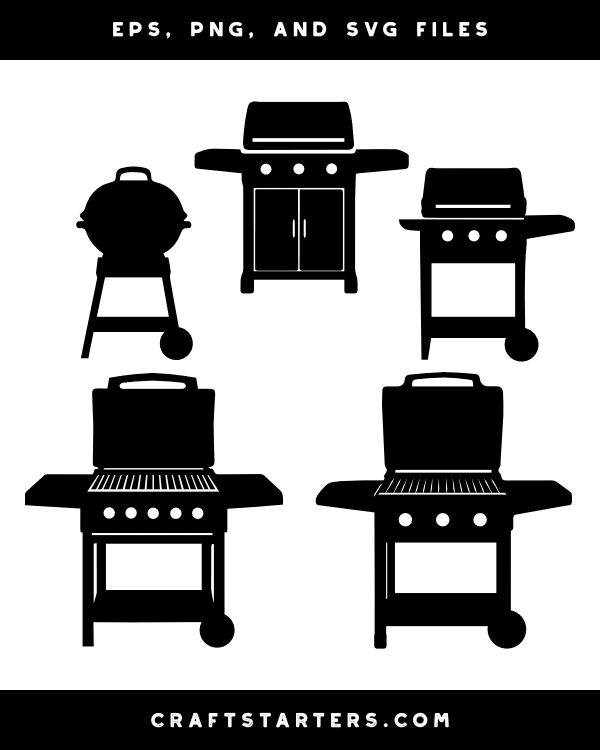 Grill Silhouette Clip Art