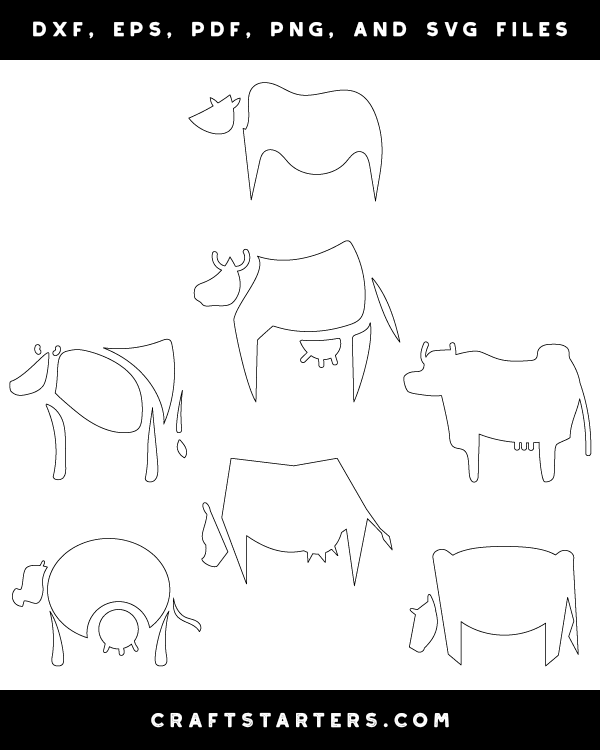 Abstract Cow Patterns