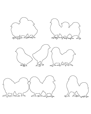 Baby Chicks Patterns