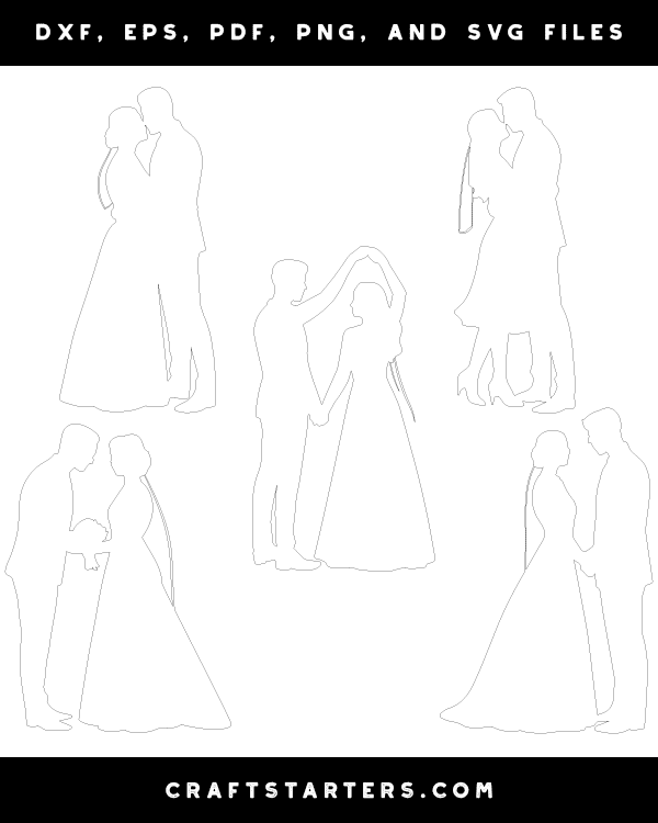Bride and Groom Patterns