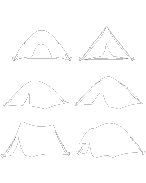 Camping Tent Patterns