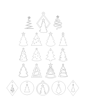 Christmas Tree Earring Patterns
