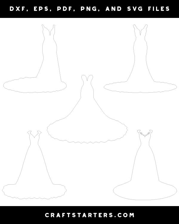 Elegant Wedding Dress Patterns