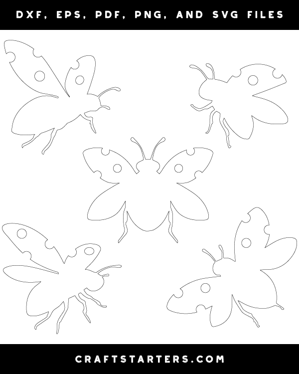 Flying Ladybug Patterns