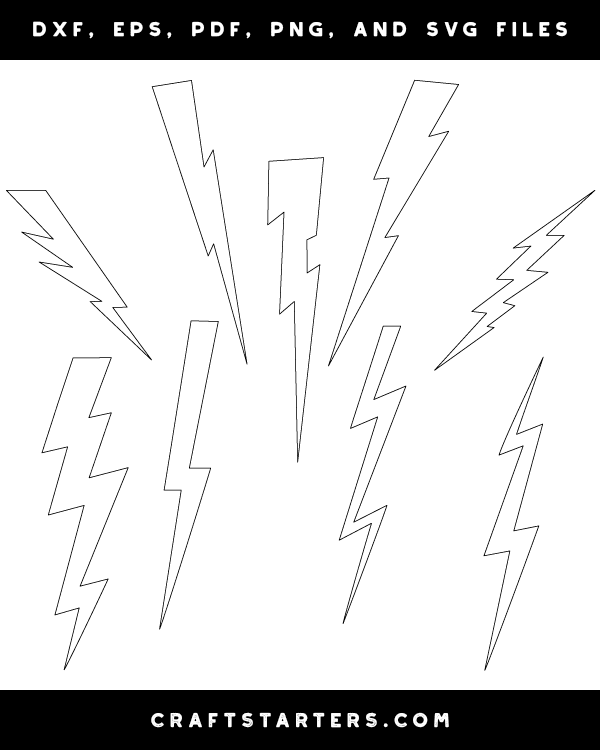 Lightning Bolt Patterns