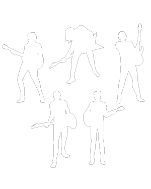 Male Guitar Player Patterns