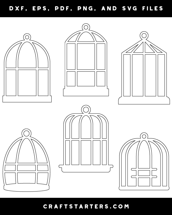 Simple Bird Cage Patterns