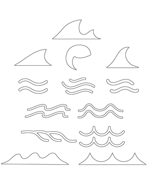 Simple Ocean Wave Patterns