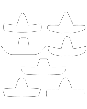 Simple Sombrero Patterns