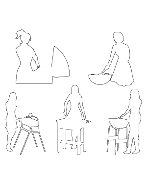 Woman Grilling Patterns