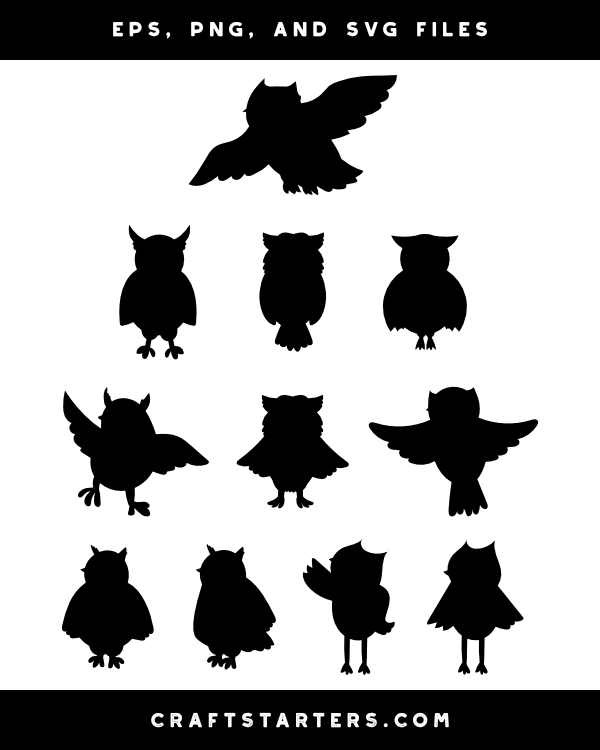 Download Owl Silhouette Svg