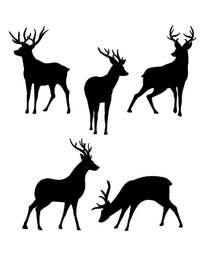 Deer Silhouette Clip Art