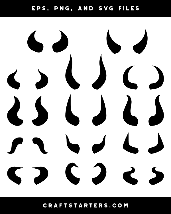 Devil Horns Silhouette Clip Art