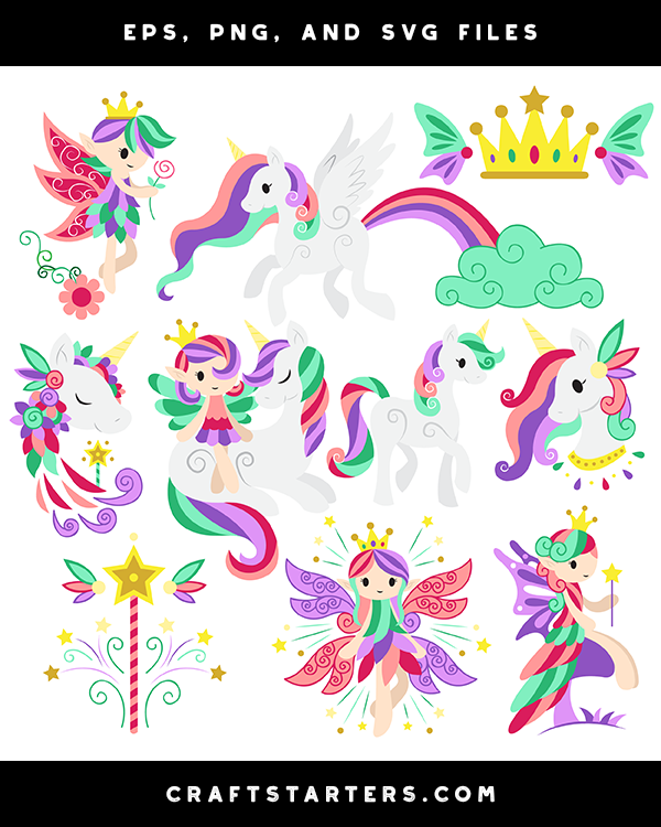 unicorns and fairies drawings
