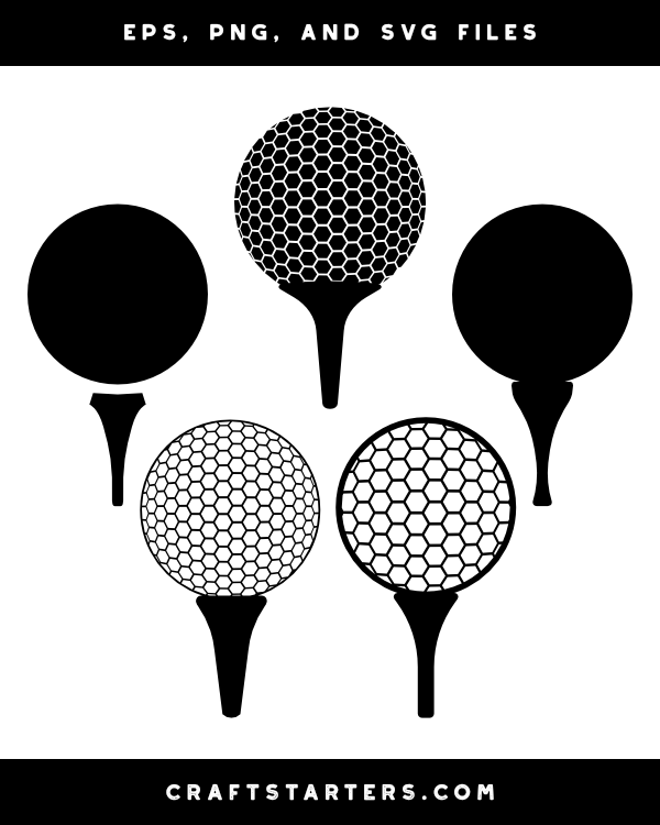 Golf Ball On Tee Clip Art - Golf Png, Transparent Png, free png download