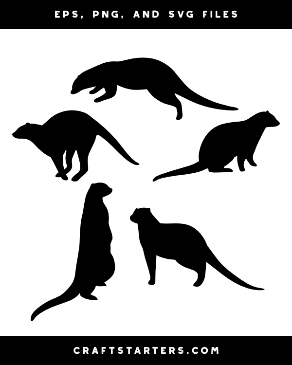 Mongoose Silhouette Clip Art