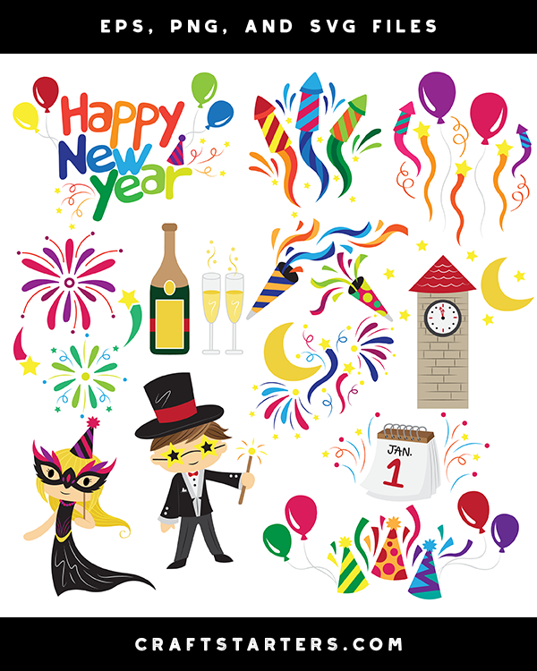 New Year's Eve Clip Art