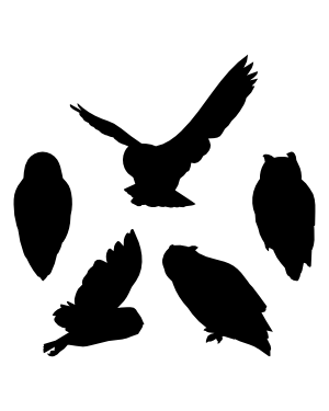 Owl Silhouette Clip Art
