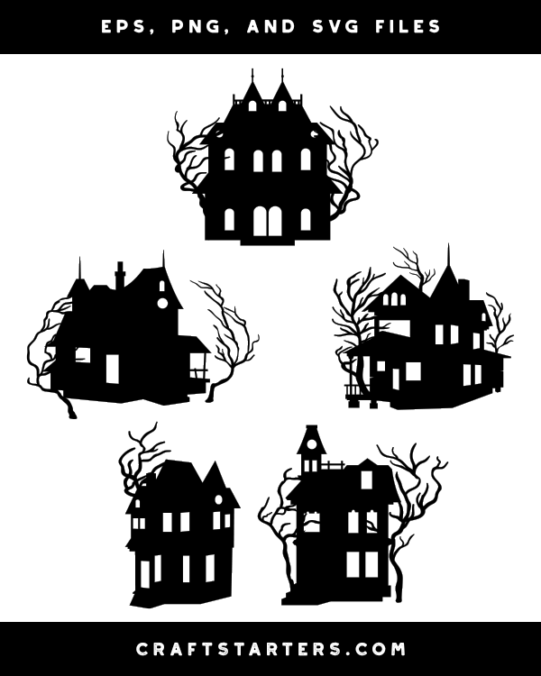 haunted school clipart