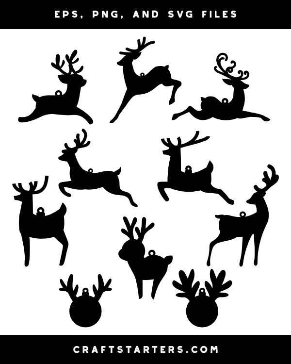 Free Free 333 Reindeer Ornaments Svg SVG PNG EPS DXF File