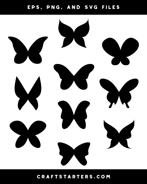 Free Free 116 Butterfly Silhouette Svg SVG PNG EPS DXF File