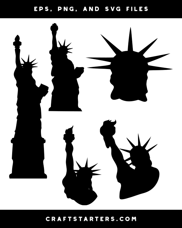 Statue Of Liberty Silhouette Clip Art