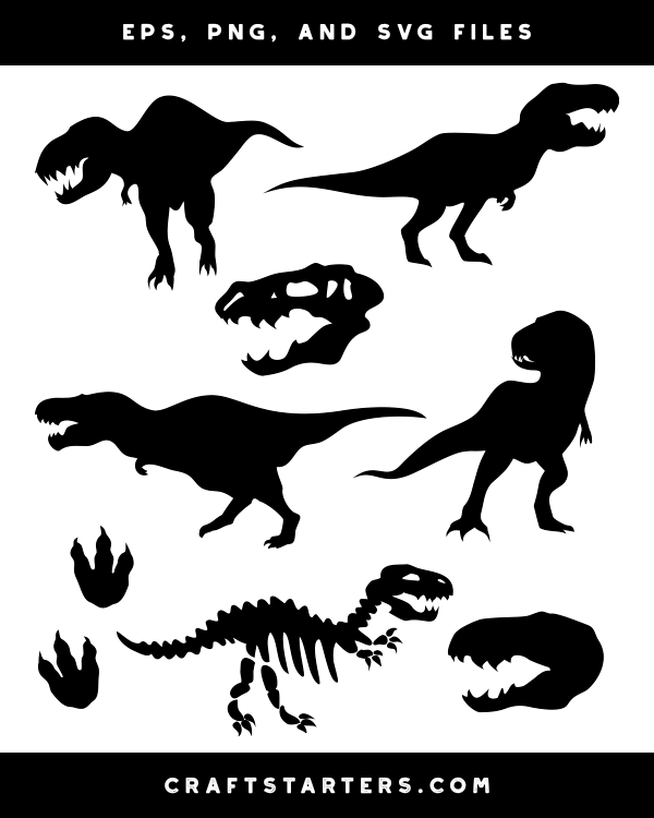 Download Tyrannosaurus Rex Silhouette Clip Art