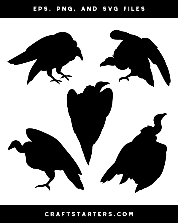 Vulture Silhouette Clip Art