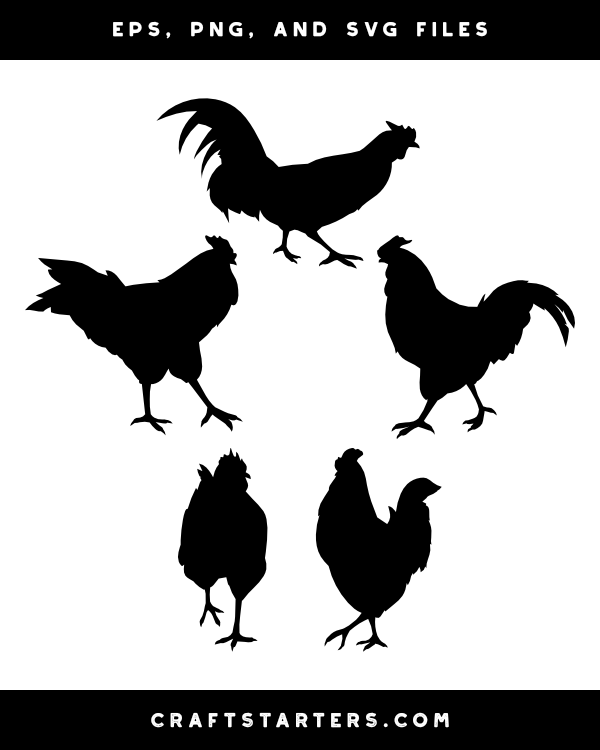 rooster silhouette png