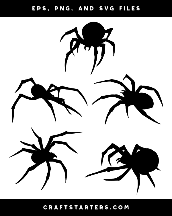 spider outline clip art