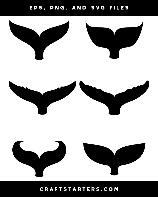 Download Whale Tail Silhouette Clip Art