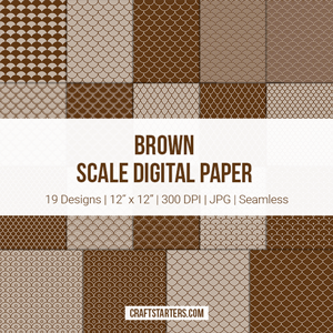 Brown Scale Digital Paper