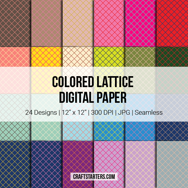 Colored Lattice Digital Paper