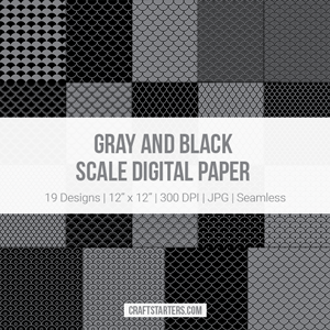 Gray and Black Scale Digital Paper
