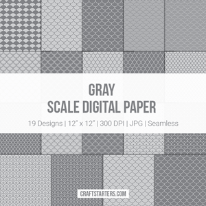 Gray Scale Digital Paper