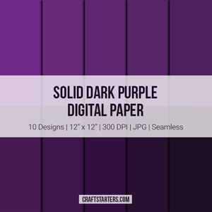 Solid Dark Purple Digital Paper