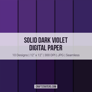 Solid Dark Violet Digital Paper