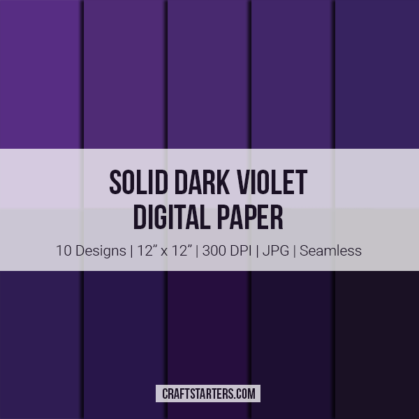 Solid Dark Violet Digital Paper