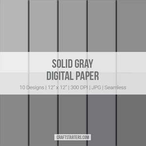 Solid Gray Digital Paper