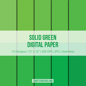 Solid Green Digital Paper