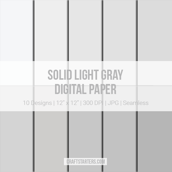 Solid Light Gray Digital Paper
