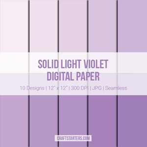 Solid Light Violet Digital Paper