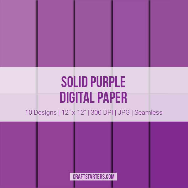 Solid Purple Digital Paper