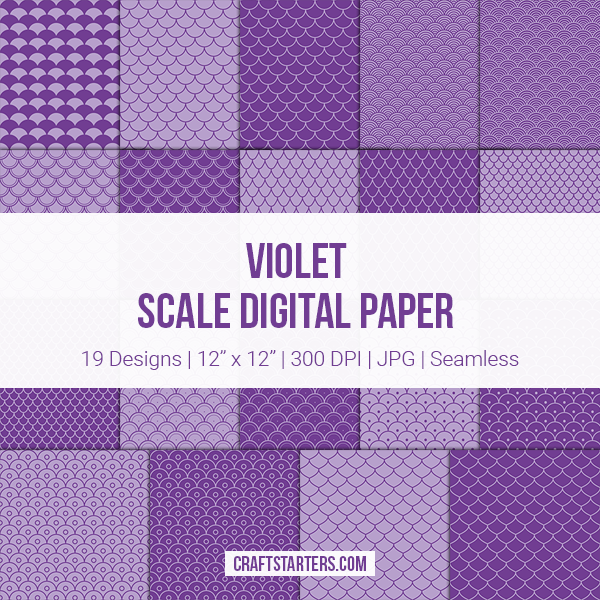Violet Scale Digital Paper