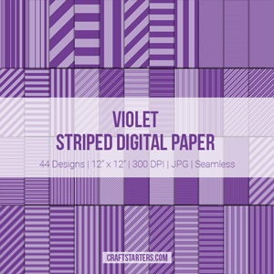 Violet Stripe Digital Paper