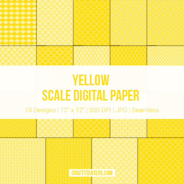 Yellow Scale Digital Paper