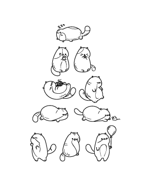 Kawaii Kitten Clip Art