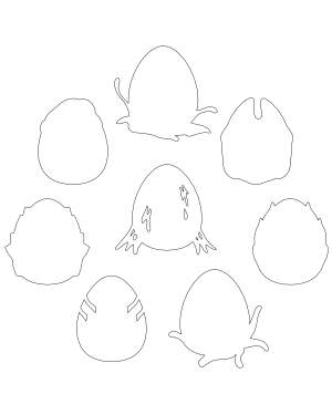 Alien Egg Patterns