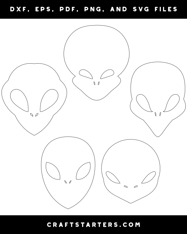Alien Head Patterns
